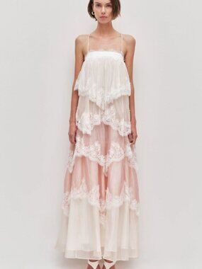 Aje Ophelia Lace Dress